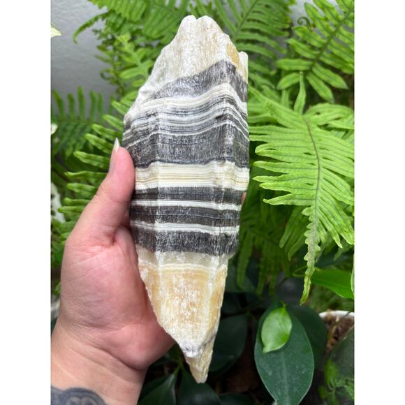 Zebra Calcite – Approx. 9” Chunk - Picture 1 of 7